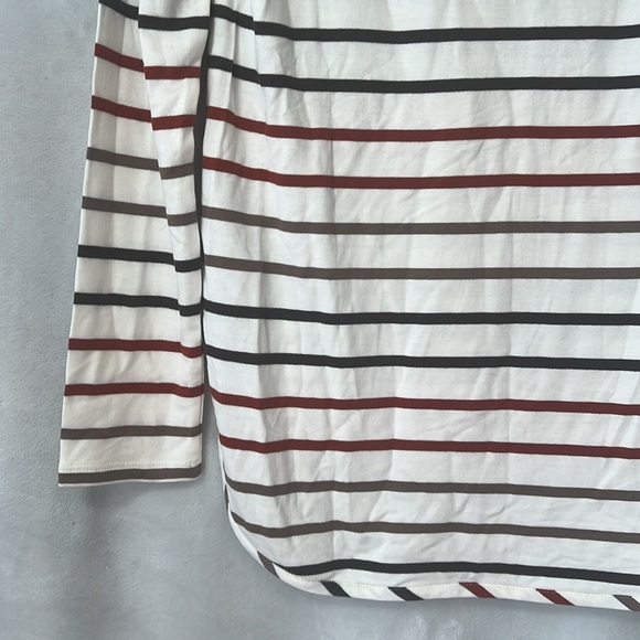 NEW Market & Spruce Shirt Milania French Terry Curved Hem Hoodie Size XS - Picture 14 of 16